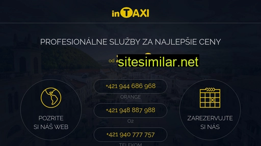 intaxi.sk alternative sites