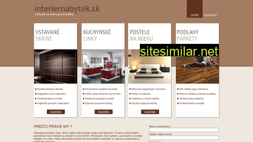 interiernabytok.sk alternative sites