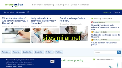 interpraca.sk alternative sites