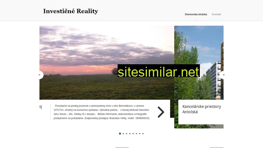investicne-reality.sk alternative sites