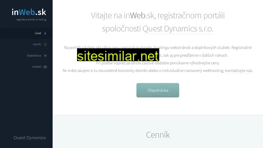 inweb.sk alternative sites