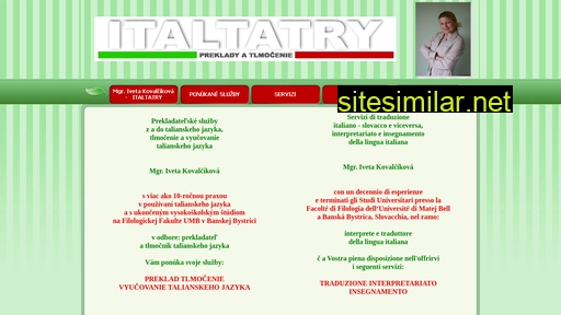 italtatry.sk alternative sites
