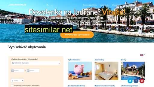 jadranonline.sk alternative sites