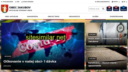 jakubov.sk alternative sites