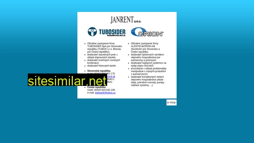 janrent.sk alternative sites