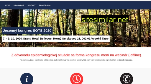 jesennykongressots2020.sk alternative sites