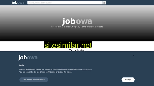 jobowa.sk alternative sites