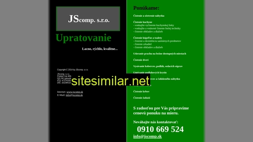 jscomp.sk alternative sites