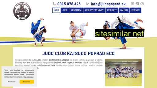 judopoprad.sk alternative sites