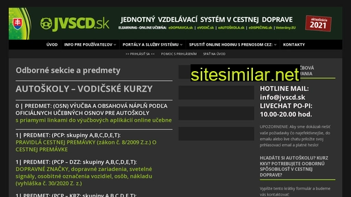 jvscd.sk alternative sites