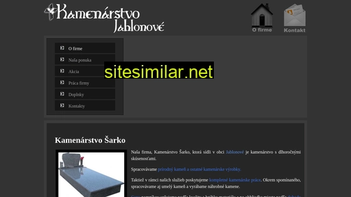 kamenarstvo-jablonove.sk alternative sites
