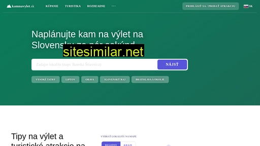 kamnavylet.sk alternative sites
