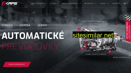 kapsprevodovky.sk alternative sites