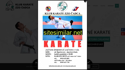karatecadca.sk alternative sites