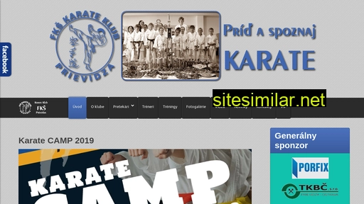 karatefks.sk alternative sites