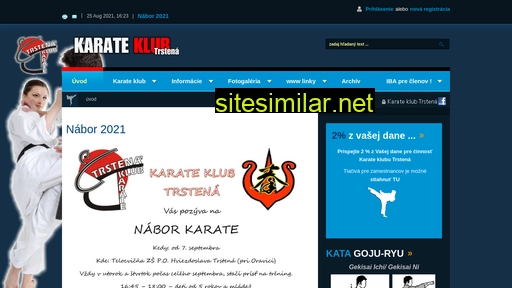 karatetrstena.sk alternative sites
