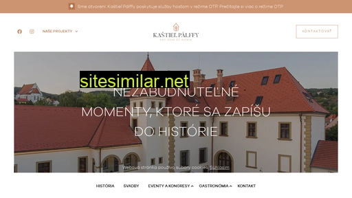 kastielpalffy.sk alternative sites