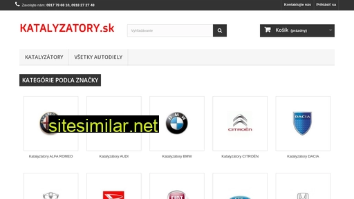 katalyzatory.sk alternative sites