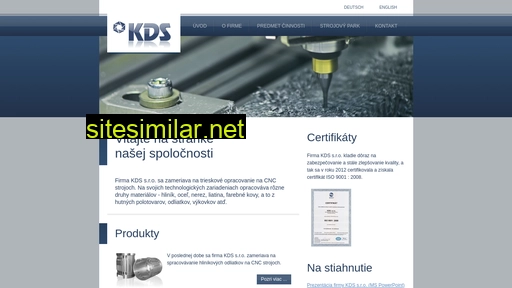 kdscnc.sk alternative sites