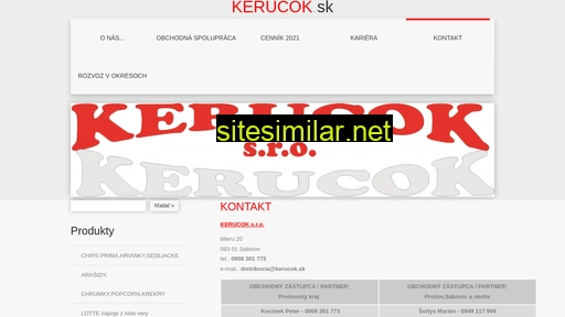 kerucok.sk alternative sites
