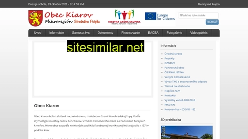 kiarov.sk alternative sites