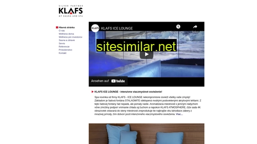 klafssauny.sk alternative sites