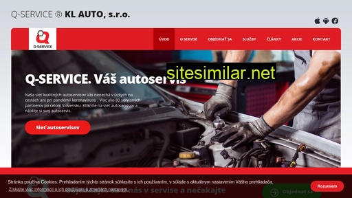 klauto.q-service.sk alternative sites