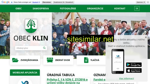 klin.sk alternative sites