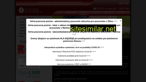 klinickabiochemia.sk alternative sites