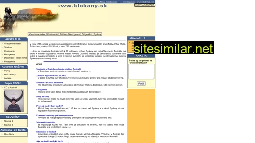 klokany.sk alternative sites