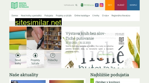 kniznicapetrzalka.sk alternative sites