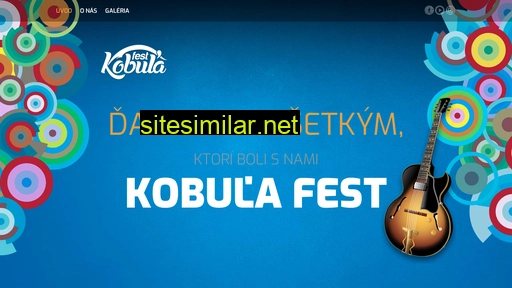 kobulafest.sk alternative sites