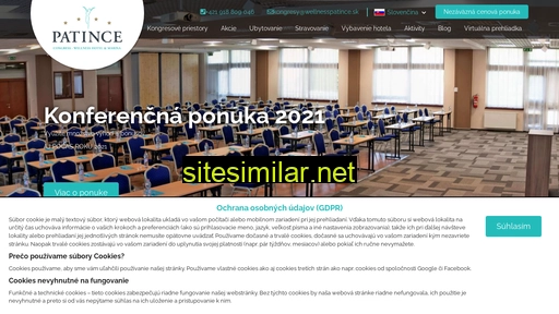 kongresypatince.sk alternative sites