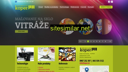 koper.sk alternative sites