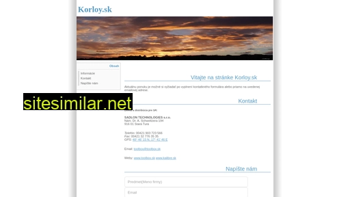 korloy.sk alternative sites
