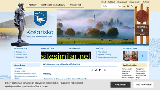 kosariska.sk alternative sites