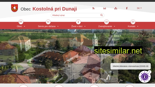 kostolnapridunaji.sk alternative sites