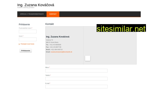 kovacovazuzana.sk alternative sites