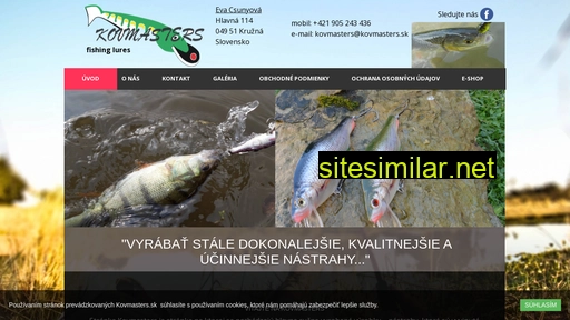 kovmasters.sk alternative sites