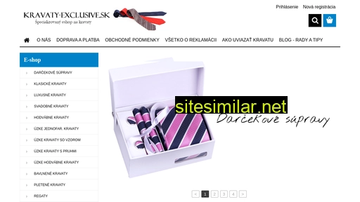 kravaty-exclusive.sk alternative sites