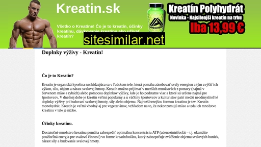 kreatin.sk alternative sites