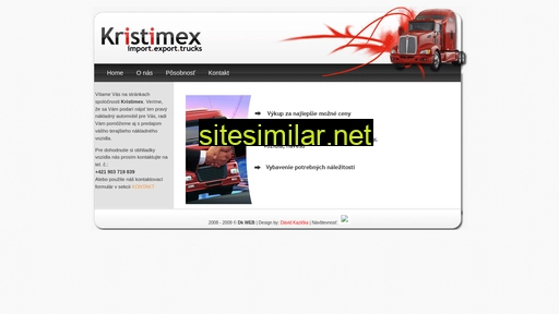 kristimex.sk alternative sites