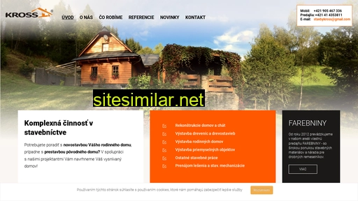 krossbau.sk alternative sites