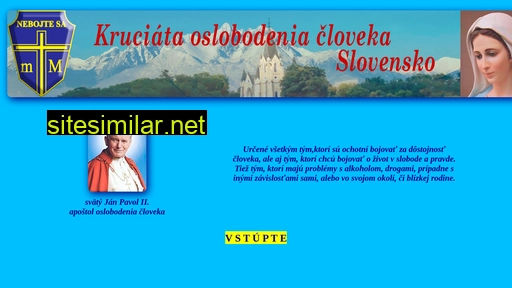 kruciata.sk alternative sites