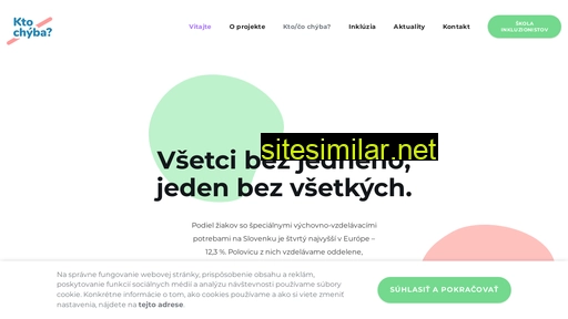ktochyba.sk alternative sites