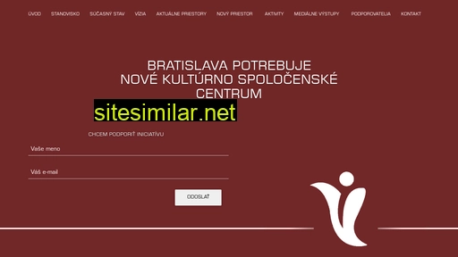 kulturnecentrum.sk alternative sites