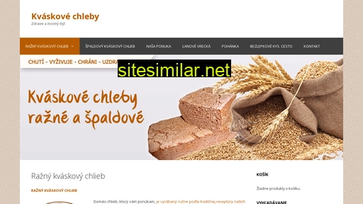 kvaskovechleby.sk alternative sites