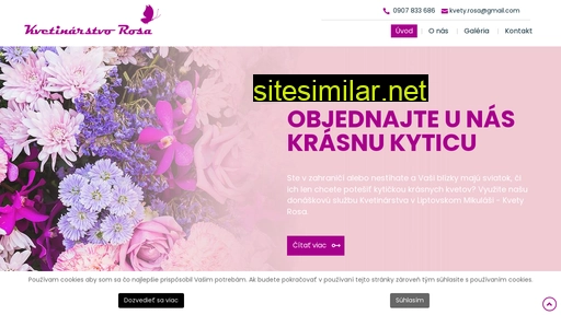 kvetyrosa.sk alternative sites