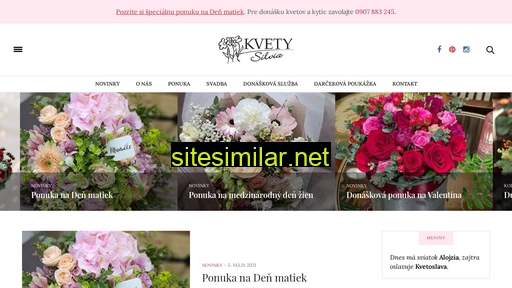 kvetysilvia.sk alternative sites