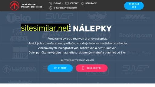 lacnenalepky.sk alternative sites